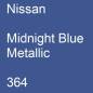 Preview: Nissan, Midnight Blue Metallic, 364.